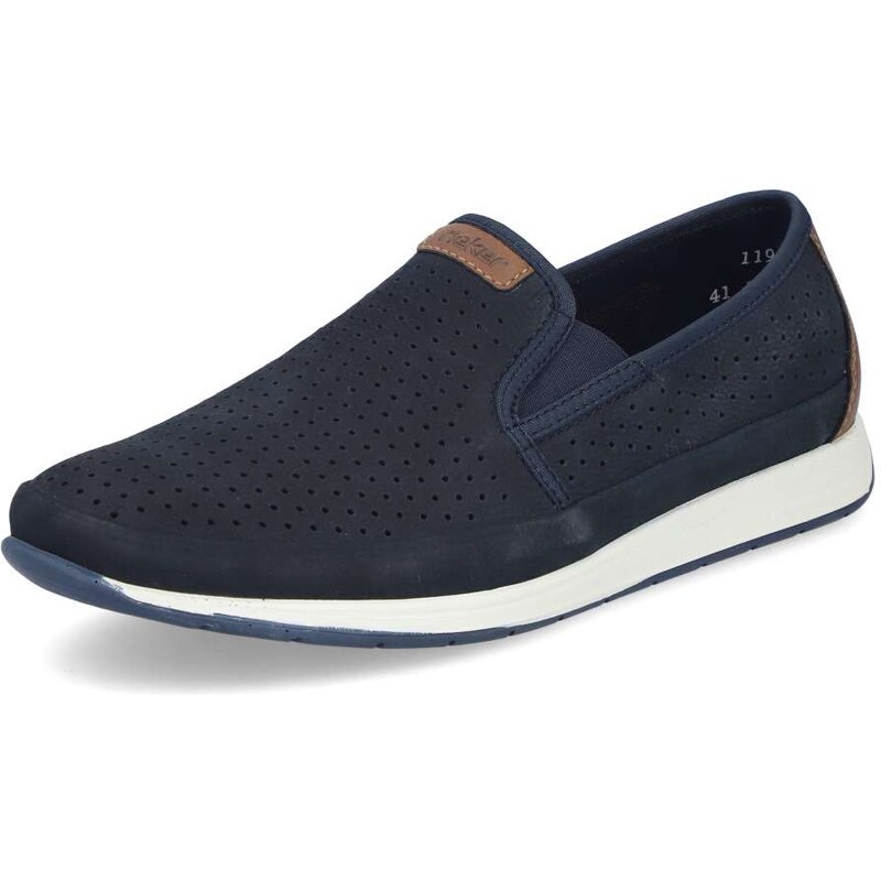 Pánske mokasíny RIEKER 11955-14 modrá S6 67551248