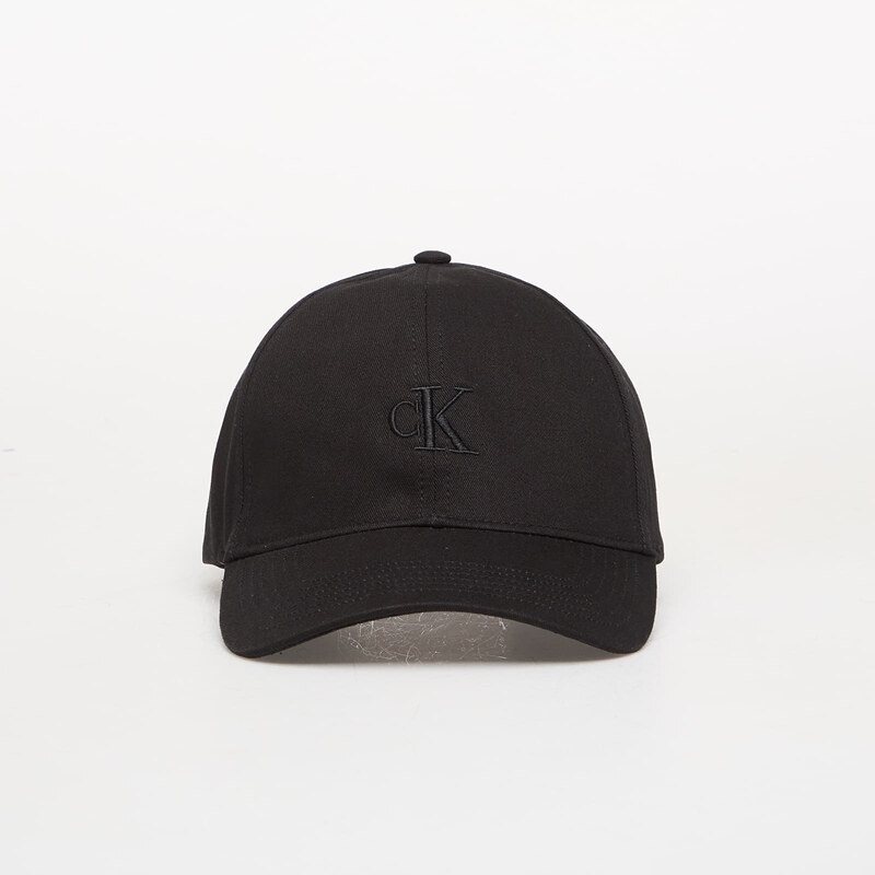 Čiapka Calvin Klein Monogram Embroidery Cap Black Universal 67552824