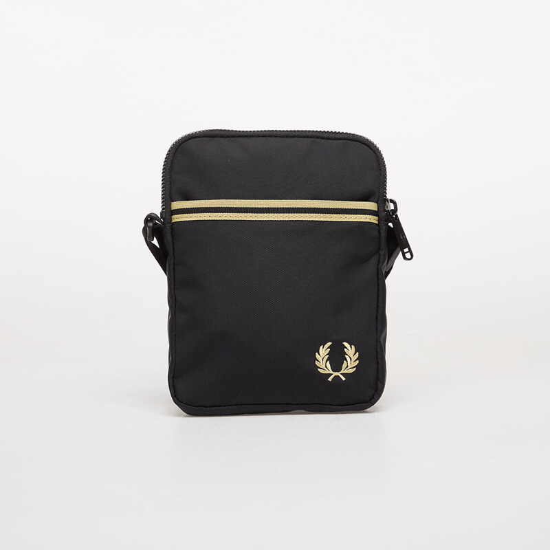 Taška FRED PERRY Tipped Tape Small Side Bag Black Universal 67554344