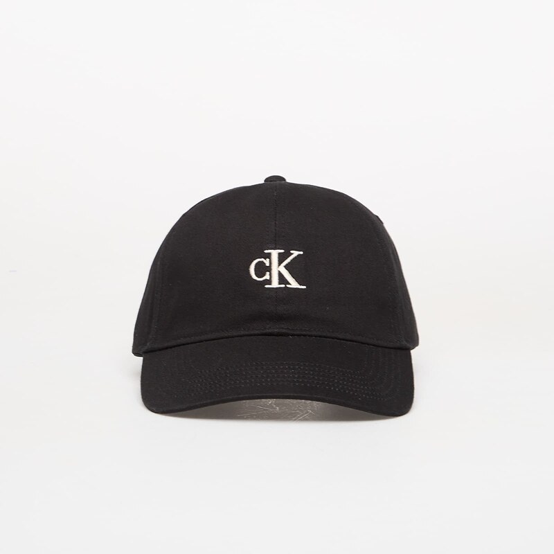 Šiltovka Calvin Klein Monogram Embroidery Cap Black Universal 67554341