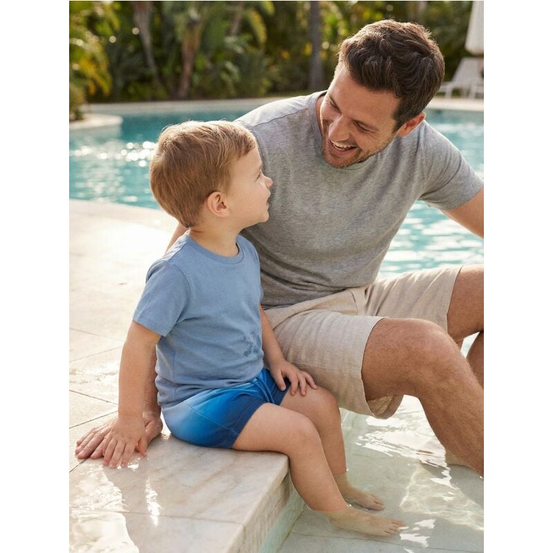 Sinsay - Plavky s ombré efektom - viacfarebná 67479592