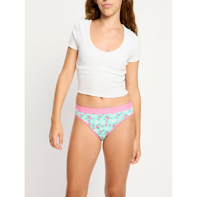 Dievčenské menštruačné nohavičky Modibodi Teen Hipster Bikini Moderate 67553038