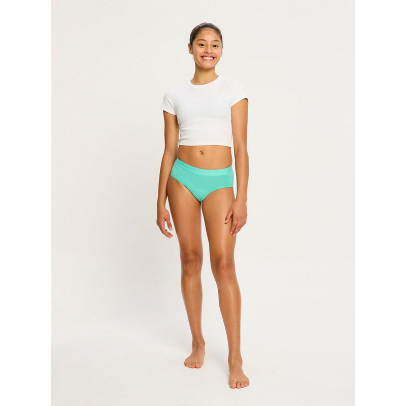 Dievčenské menštruačné nohavičky Modibodi Teen Hipster Boyleg Moderate 67553045