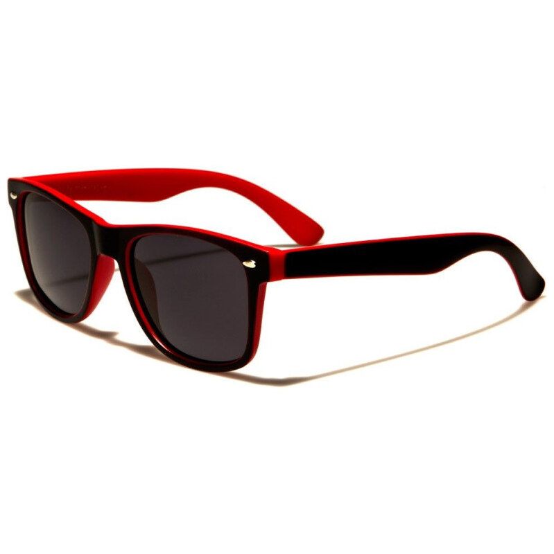 PolarSpex Slnečné okuliare wayfarer polarizačné WF04-PZC Červené 65225621