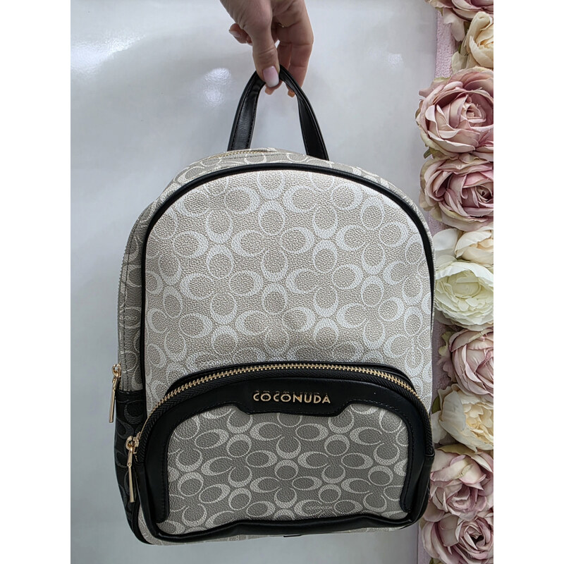 Katrins Fashion Čierny dámsky ruksak Coconude 67553966