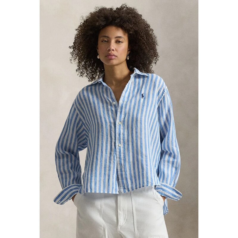 Ľanová košeľa Polo Ralph Lauren 67554087