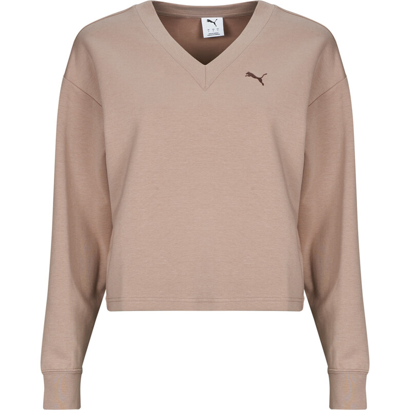 Puma Mikiny s kapucou ESS ELEVATED Comfort V-Neck Crew DK Puma 67554224