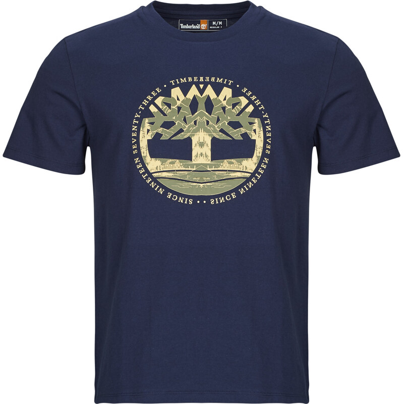 Timberland Tričká s krátkym rukávom TREE LOGO LAKE HOUSE GRAPHIC TEE 67554235