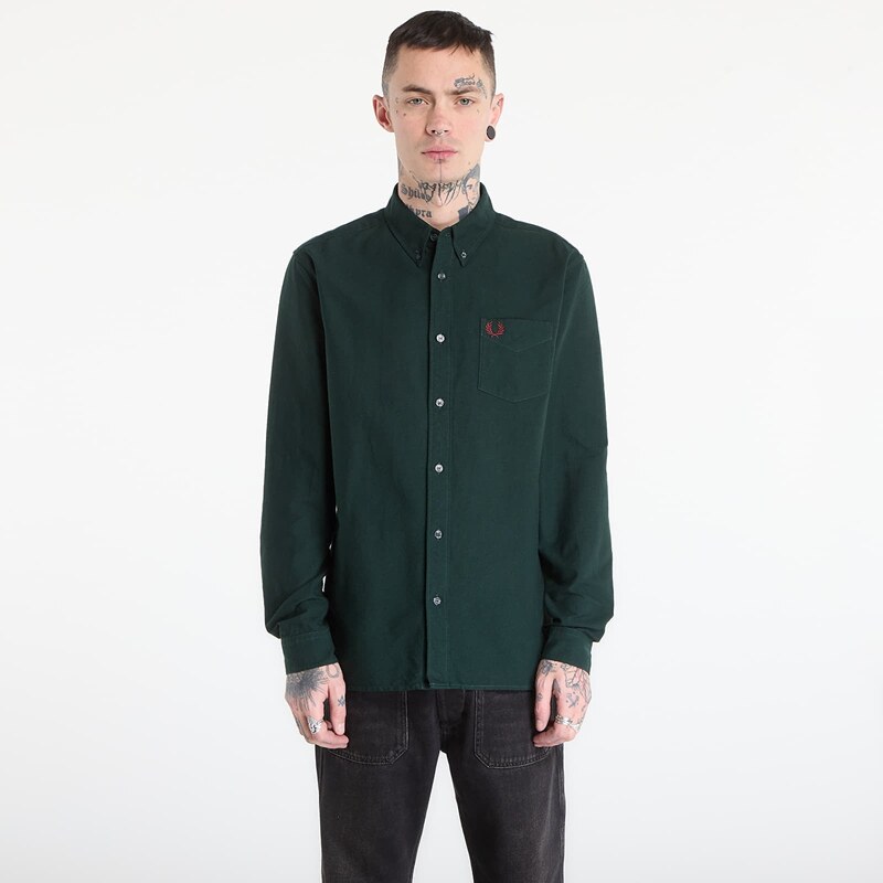 Košeľa FRED PERRY Oxford Shirt Grassroots L 67554365