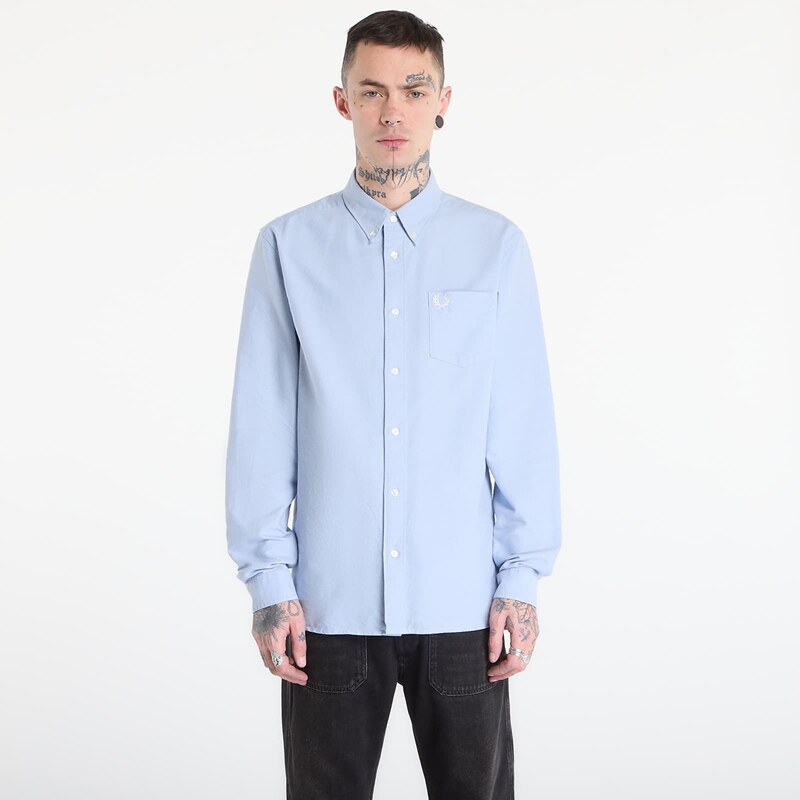 Košeľa FRED PERRY Oxford Shirt Light Smoke L 67554276