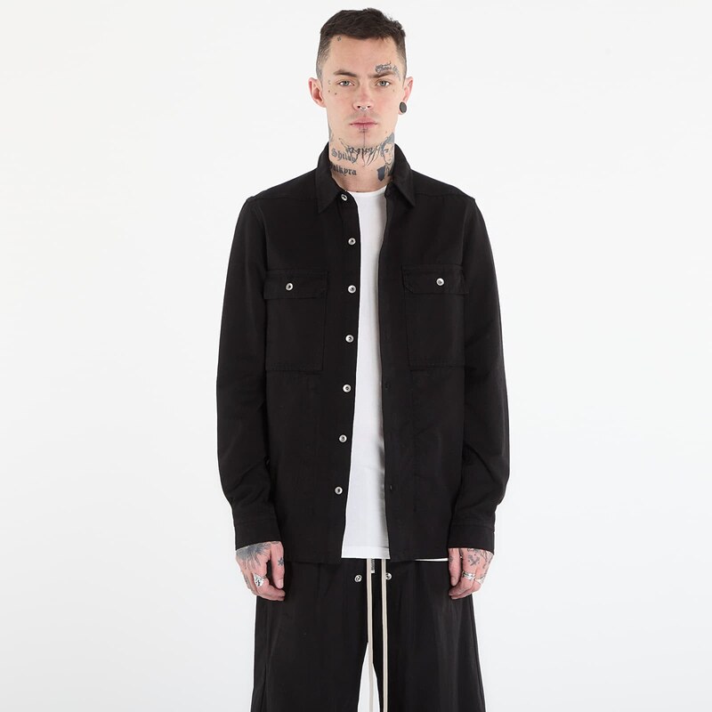 Bunda Rick Owens DRKSHDW Outershirt Jacket Black S 67554325