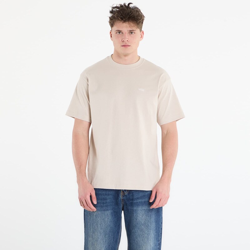 Tričko Vans Left Chest II Loose SS T-Shirt Oatmeal XL 67554248