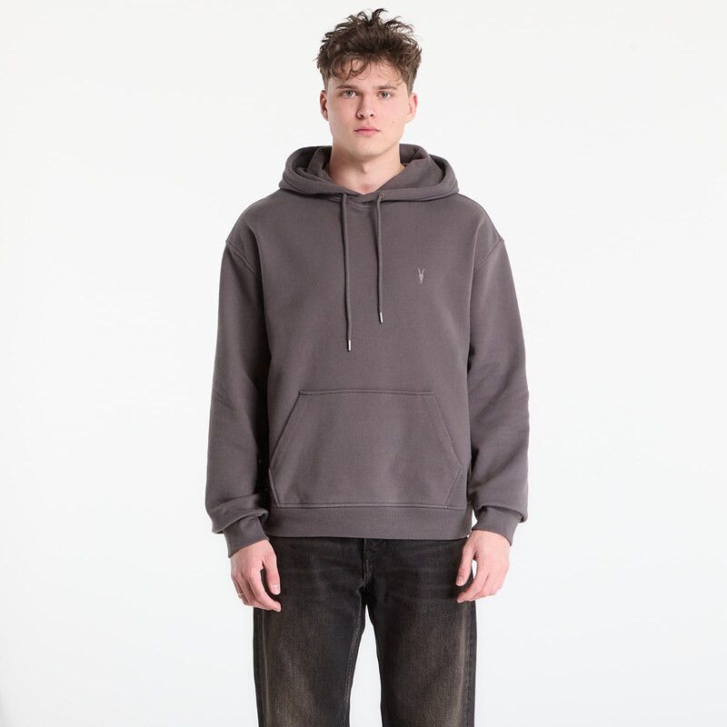 Mikina AllSaints Asher Oth Hoody Metal Grey L 67554249