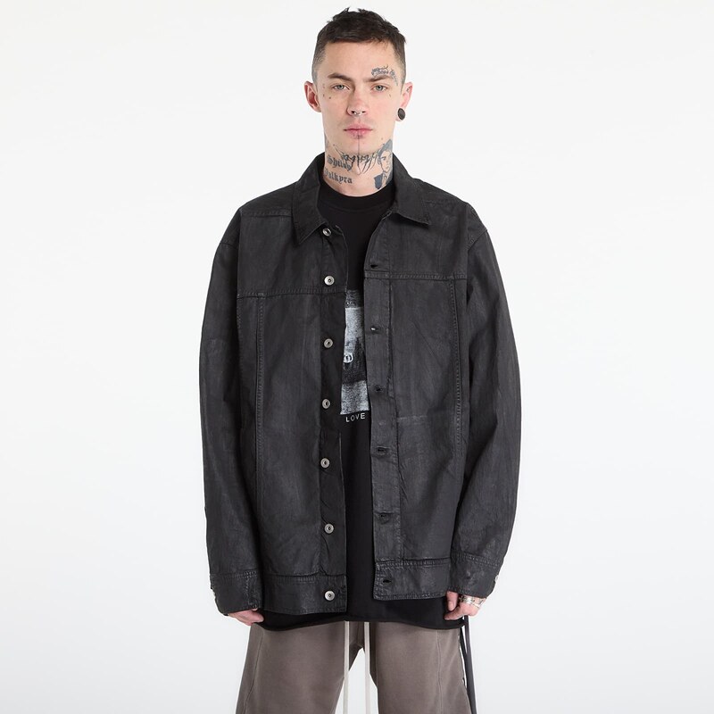 Bunda Rick Owens DRKSHDW Jumbo Worker Jacket Black S 67554358