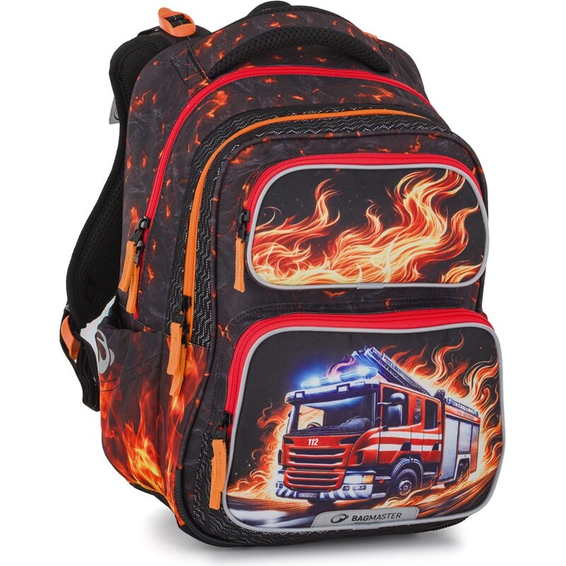 Bagmaster DOPI 26 B školský batoh – hasiči 67556244
