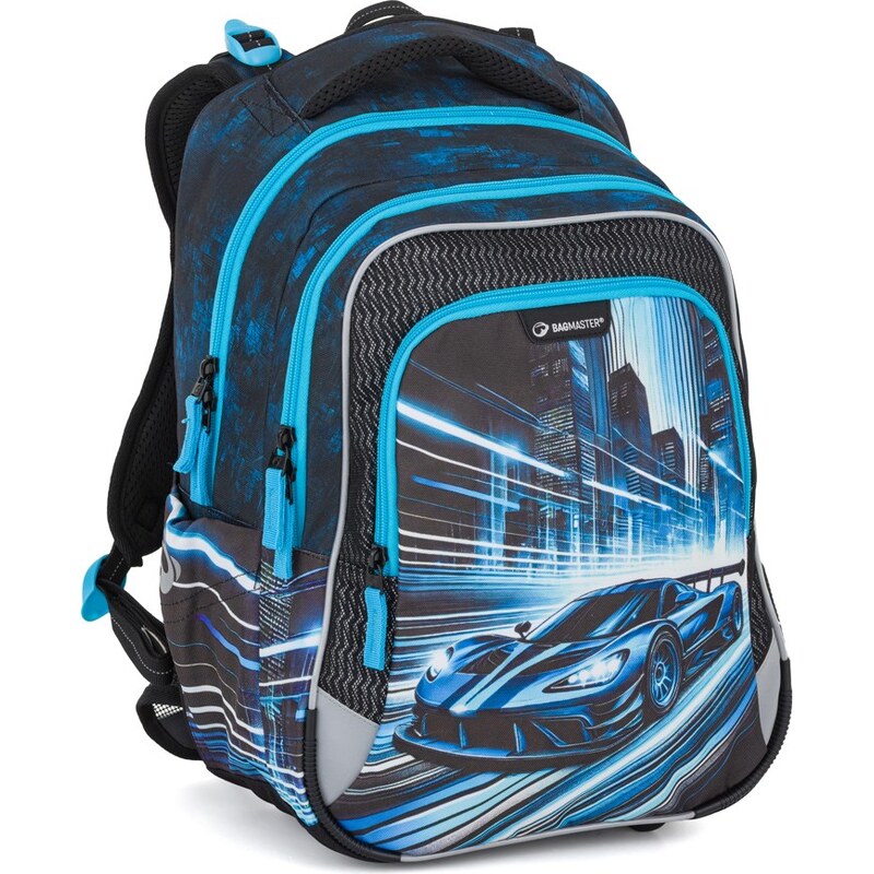 Bagmaster LUMI 26 C školský batoh – auto 67556248