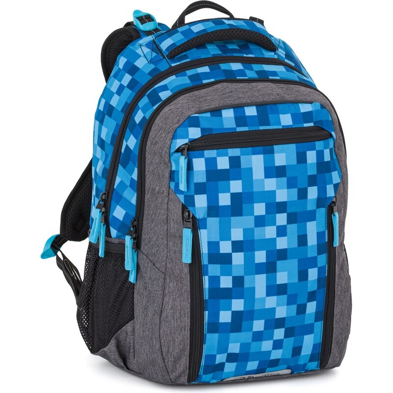 Bagmaster PORTO 26 B školský batoh – kocky 67556250