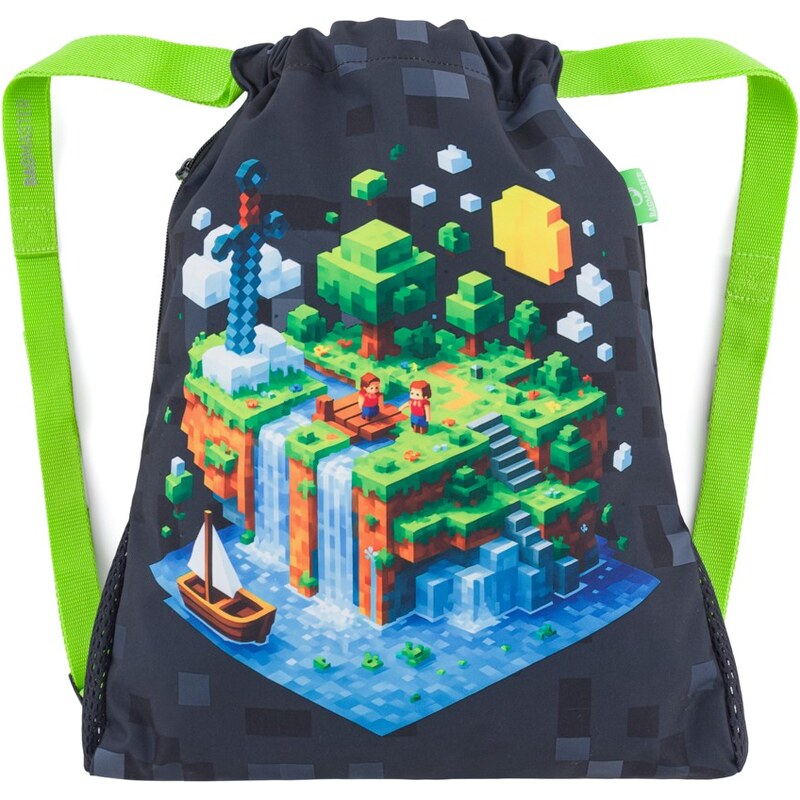 Bagmaster SÁČOK ALFA 26 B školské vrecko na prezuvky / telocvik – 67556269