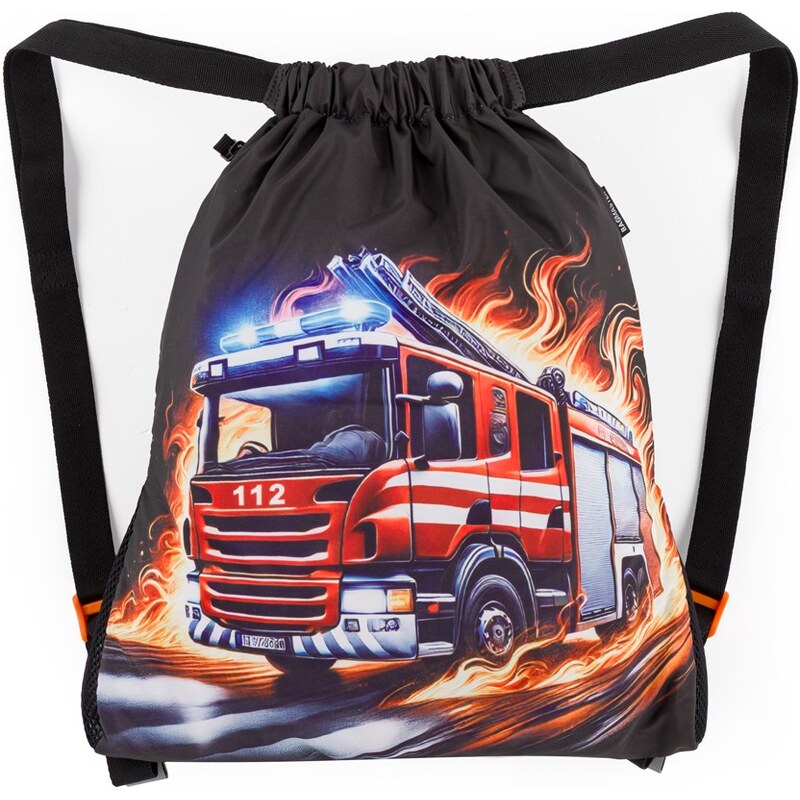 Bagmaster Školské vrecko na prezuvky / telocvik – hasiči 67556277