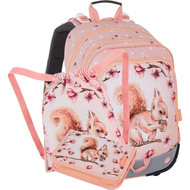 Bagmaster ALFA 26 A malý školský set pre prvákov – veverička 67556282