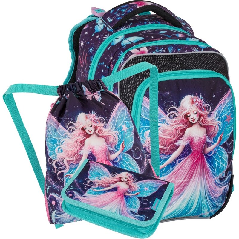 Bagmaster BETA 26 A malý školský set pre prvákov – víla 67556284