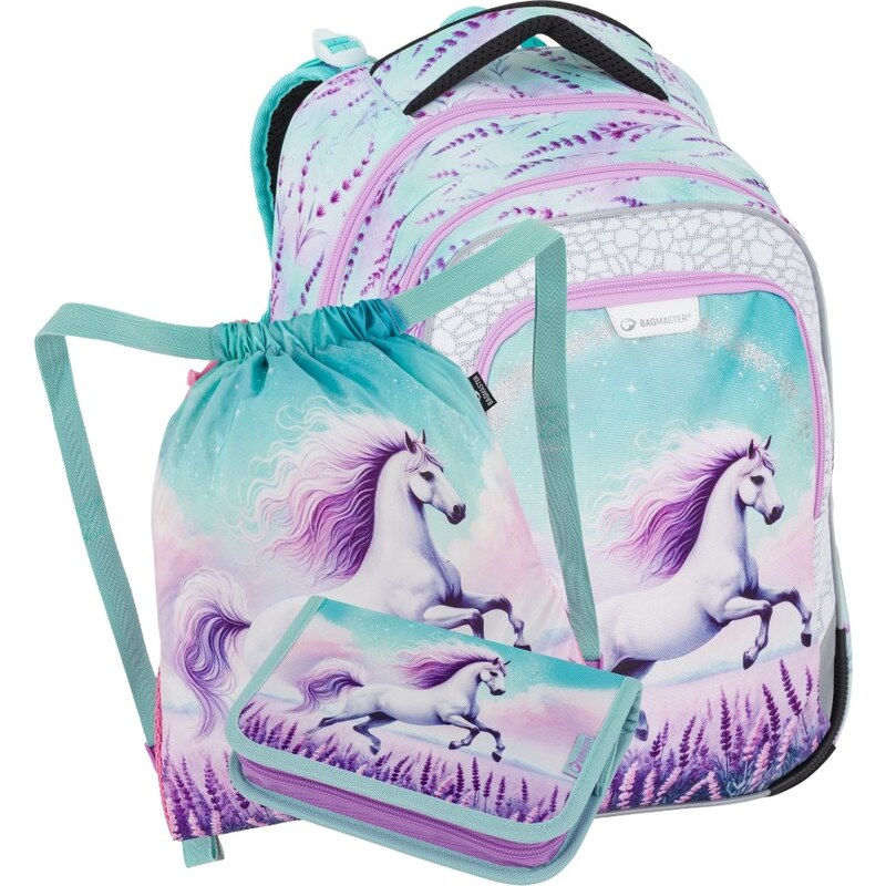 Bagmaster LUMI 26 B malý školský set pre prvákov – kôň 67556291