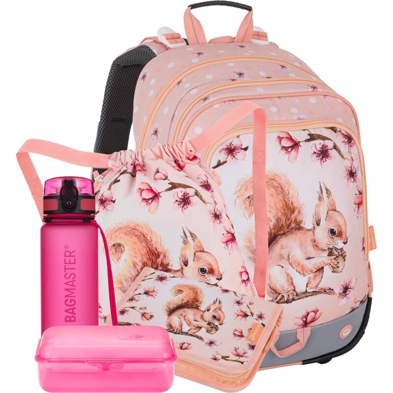 Bagmaster ALFA 26 A veľký školní set pre prvákov – veverička 67556299