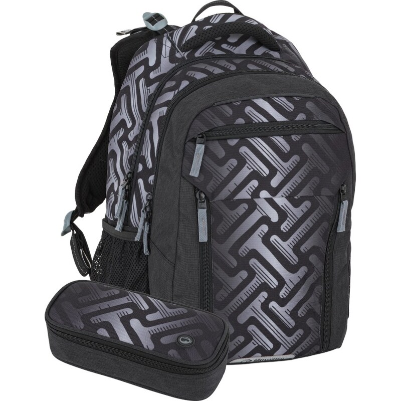 Bagmaster PORTO 26 A študentský set – sivý 67556298