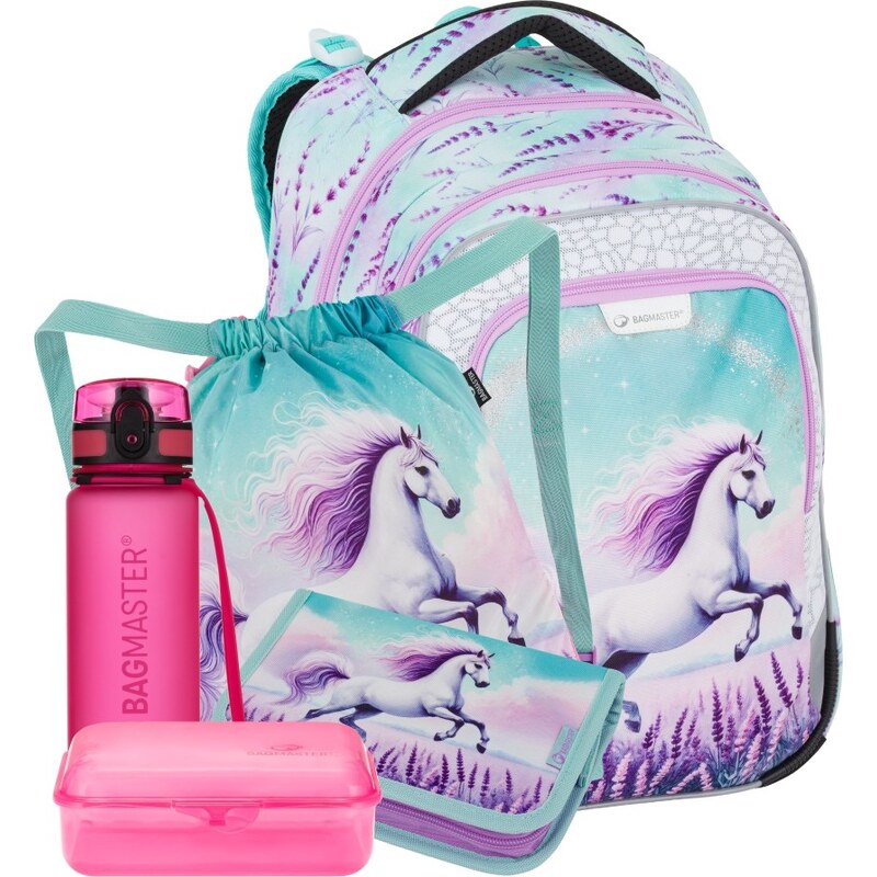 Bagmaster LUMI 26 B veľký školní set pre prvákov – ló 67556307