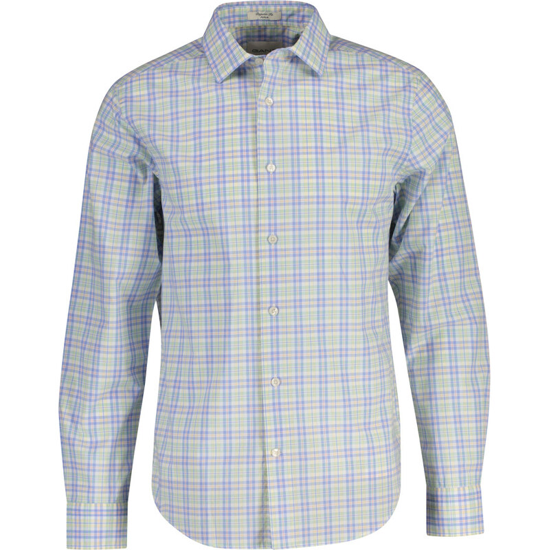 KOŠEĽA GANT REG POPLIN MULTI CHECK SHIRT LAVENDER BLUE 67556329