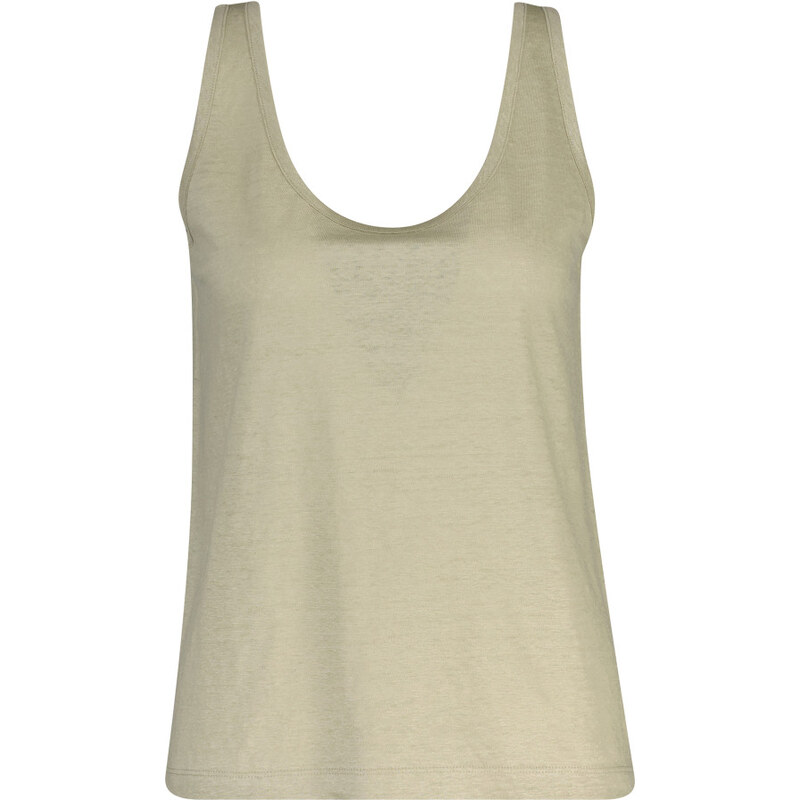 TOP GANT LINEN TANK TOP COUNTRY BEIGE 67556356