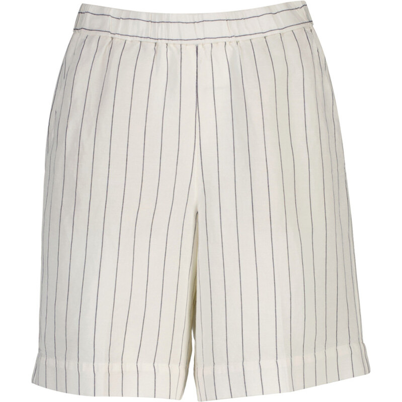 ŠORTKY GANT STRIPED LINEN BLEND PULL ON SHORTS EGGSHELL 67556338