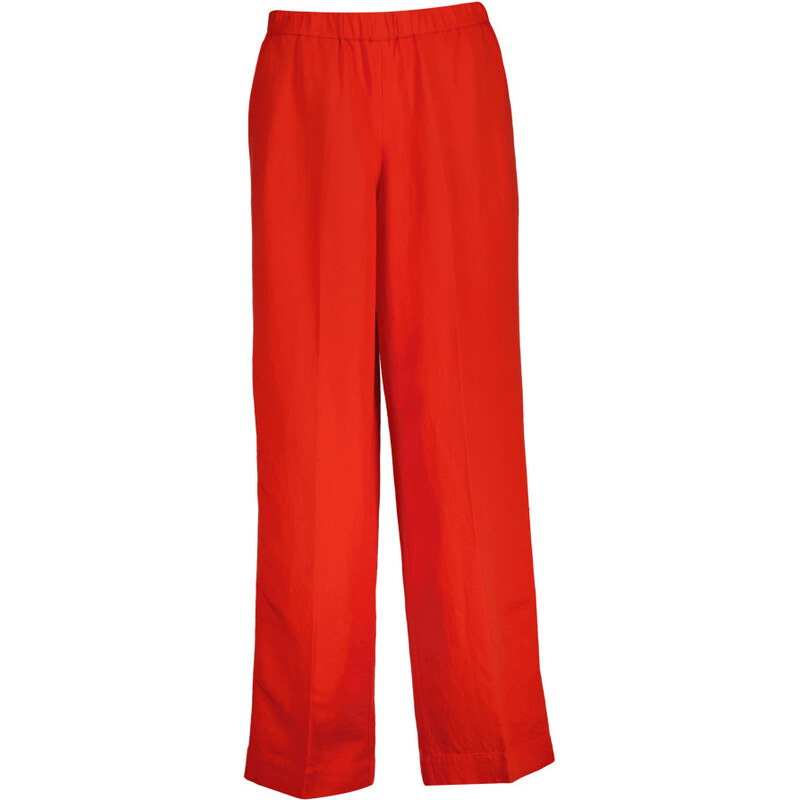 NOHAVICE GANT LINEN BLEND PULL ON PANTS PERFECT RED 67556344