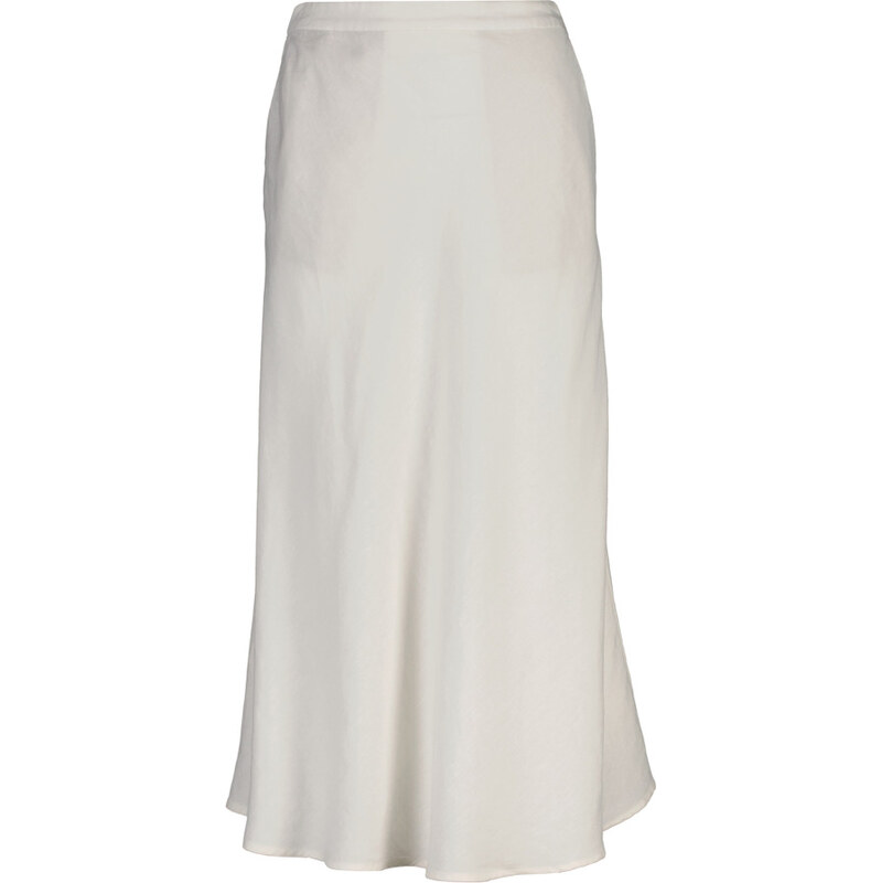 SUKŇA GANT FLARED LINEN BLEND SKIRT EGGSHELL 67556361