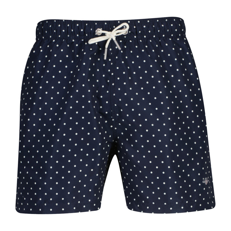 PLAVKY GANT DOT PRINT SWIM SHORTS MARINE 67556370