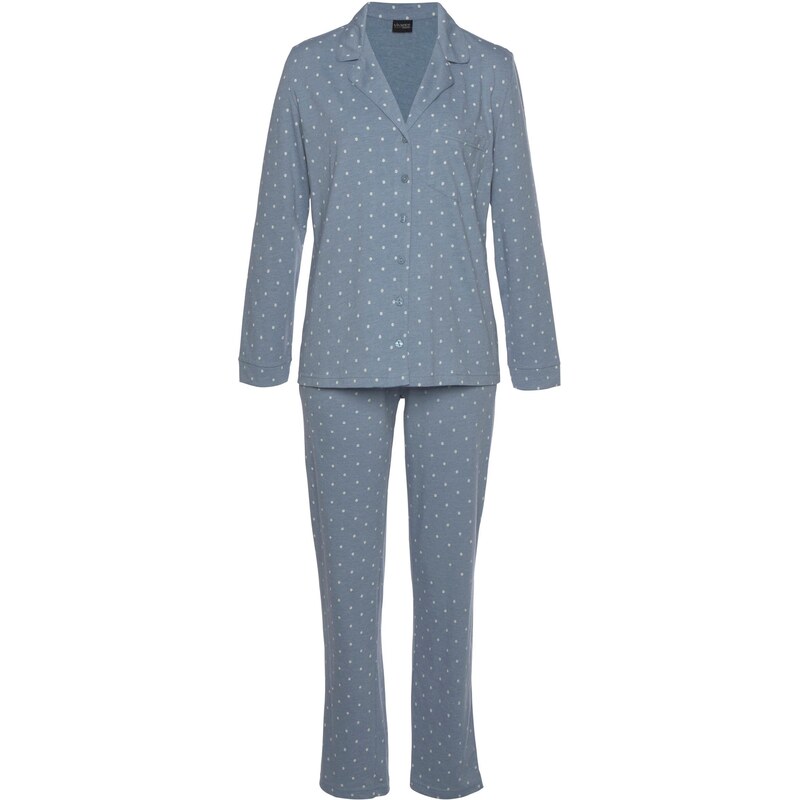 VIVANCE Pyžamo Dreams svetlomodrá / biela 67562084