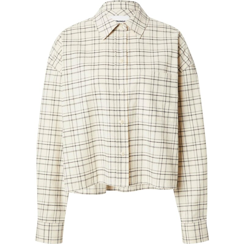 ARMEDANGELS Blúzka svetlobéžová / tmavosivá 67562227