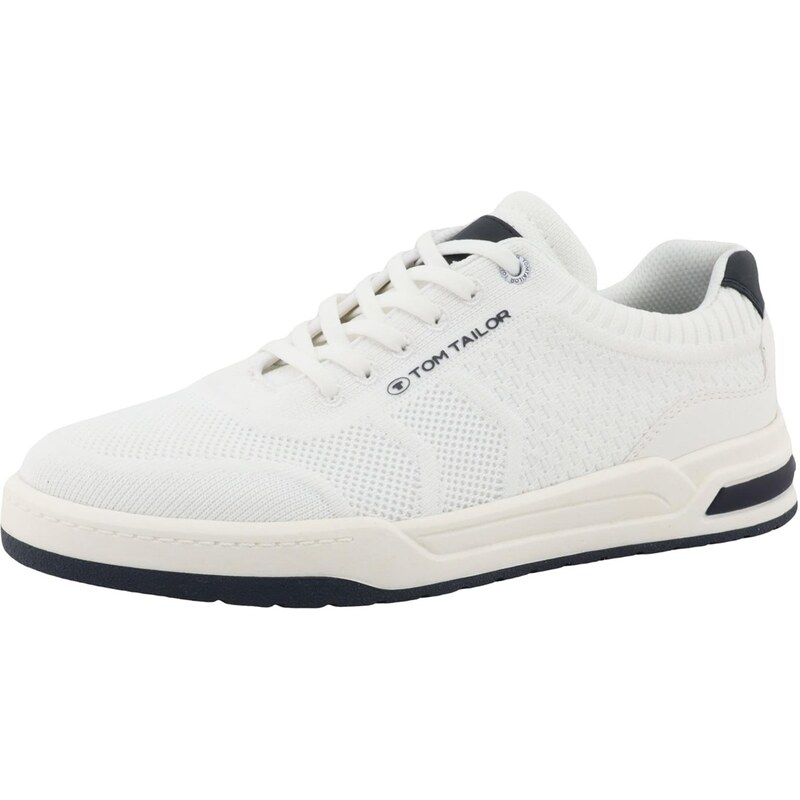 TOM TAILOR Nízke tenisky námornícka modrá / biela 67562284