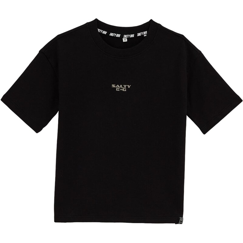 WE Fashion Tričko sivá / čierna 67562309