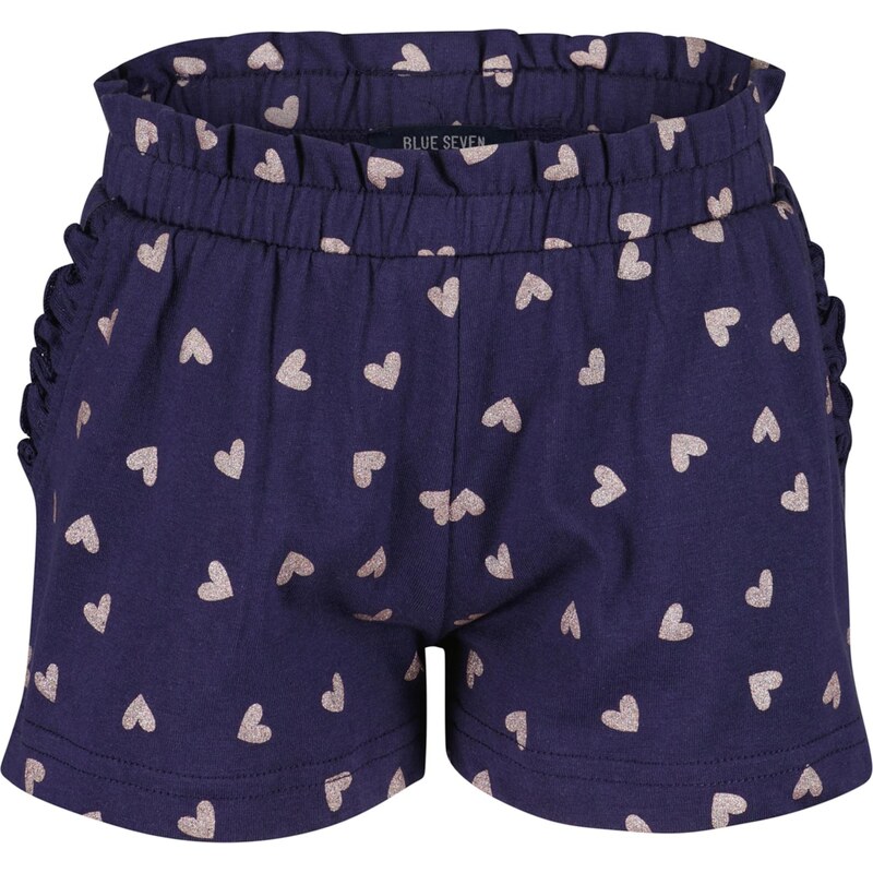 BLUE SEVEN Nohavice ultramarínová / zlatá 67562315