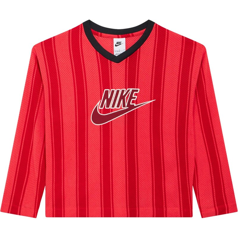 Nike Sportswear Tričko červená / tmavočervená / čierna / biela 67562421