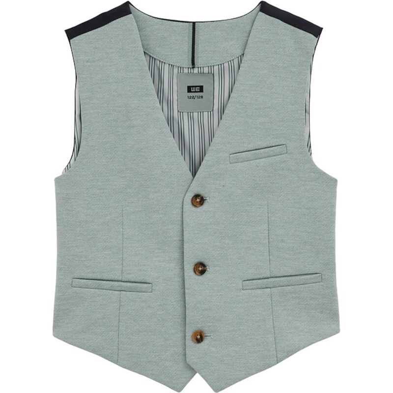 WE Fashion Vesta mätová / čierna 67562434