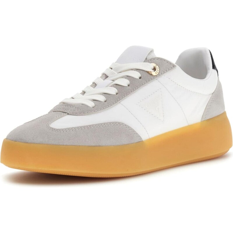 GUESS Nízke tenisky PARLET svetlosivá / čierna / biela 67562481