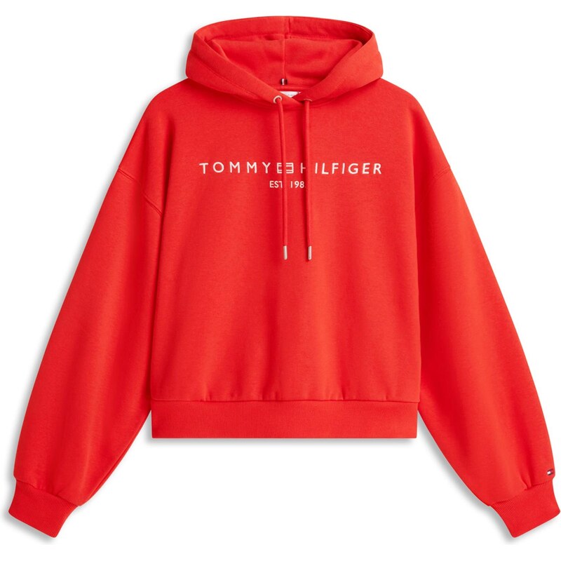 TOMMY HILFIGER Mikina homárová / biela 67562554