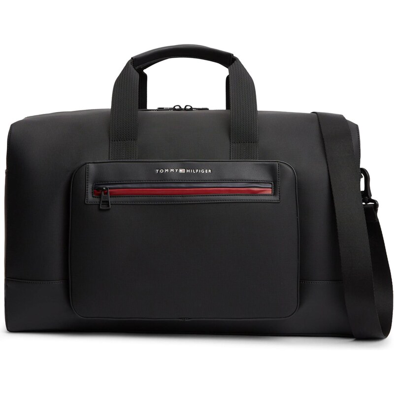 TOMMY HILFIGER Cestovná taška Foundation červená / čierna 67562600
