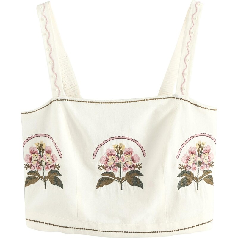 Next Top nebielená / kaki / ružová 67562624