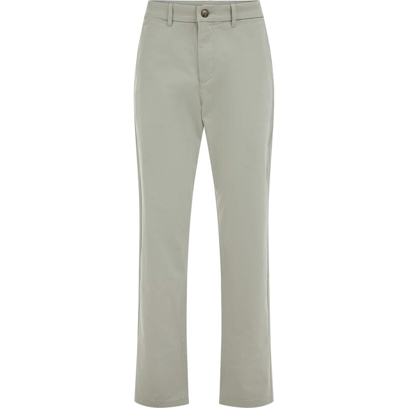 WE Fashion Chino nohavice pastelovo zelená 67562659