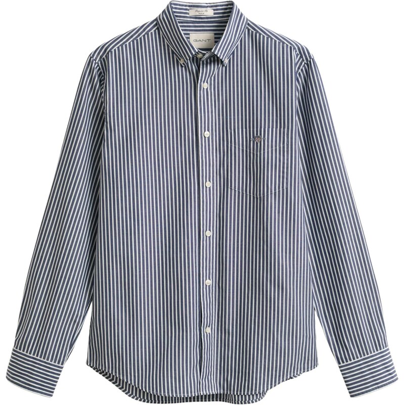GANT Košeľa Classic námornícka modrá / šedobiela 67562663
