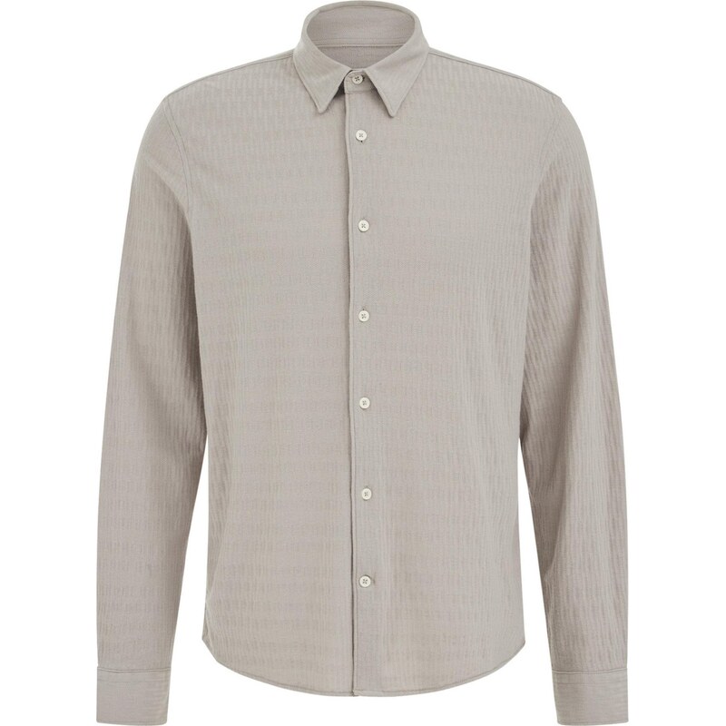 WE Fashion Košeľa sivobéžová 67562714