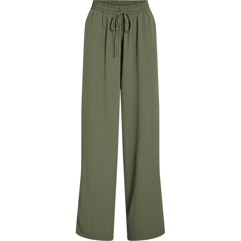 VILA Nohavice VIJOSA olivová 67562724